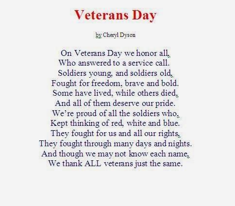 Famous Veterans Day Poems Pictures